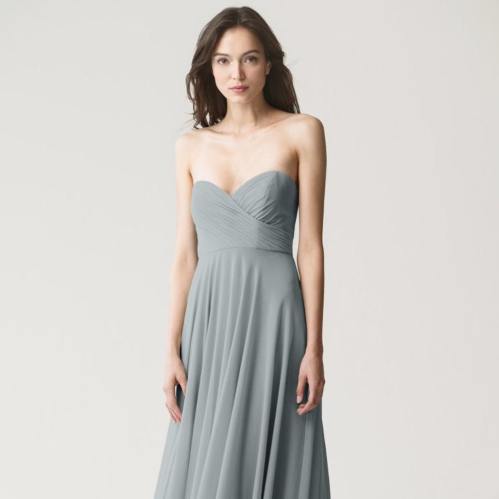 Jenny Yoo Adeline Bridesmaid dress, Mineral, 4